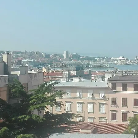 Stanza In Centro Con Vista Sulla Citta' * トリエステ